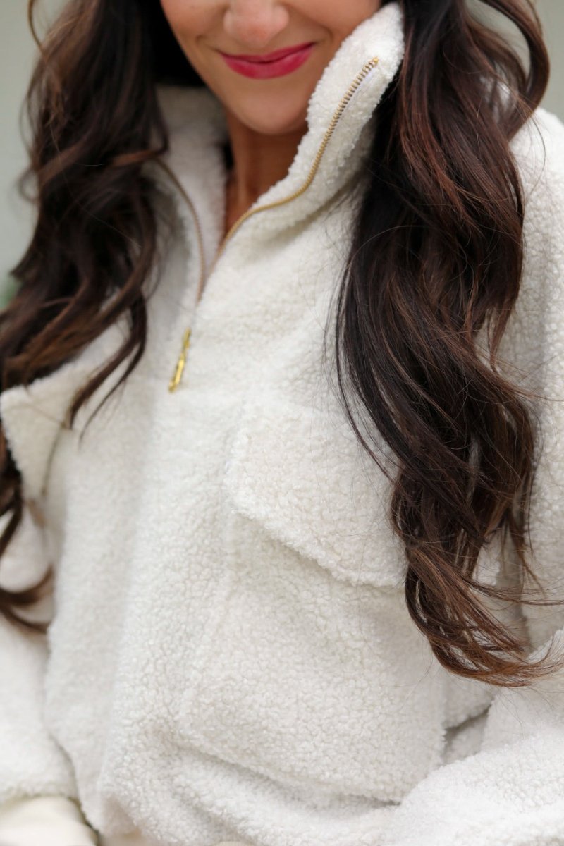 Coating | Ivory Boucle - Fabric + Flow Textile Co.