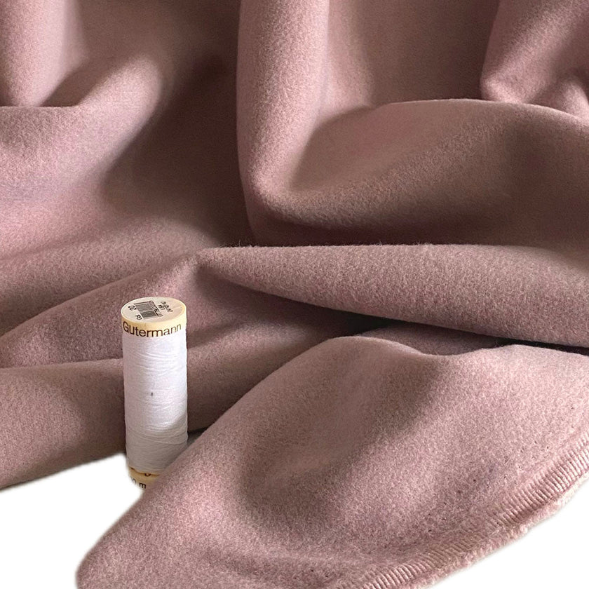 Coating | Rose Blush Wool Touch - Fabric + Flow Textile Co.