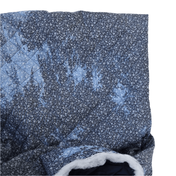 Coating | Vintage Bluebell Quilted - Fabric + Flow Textile Co.