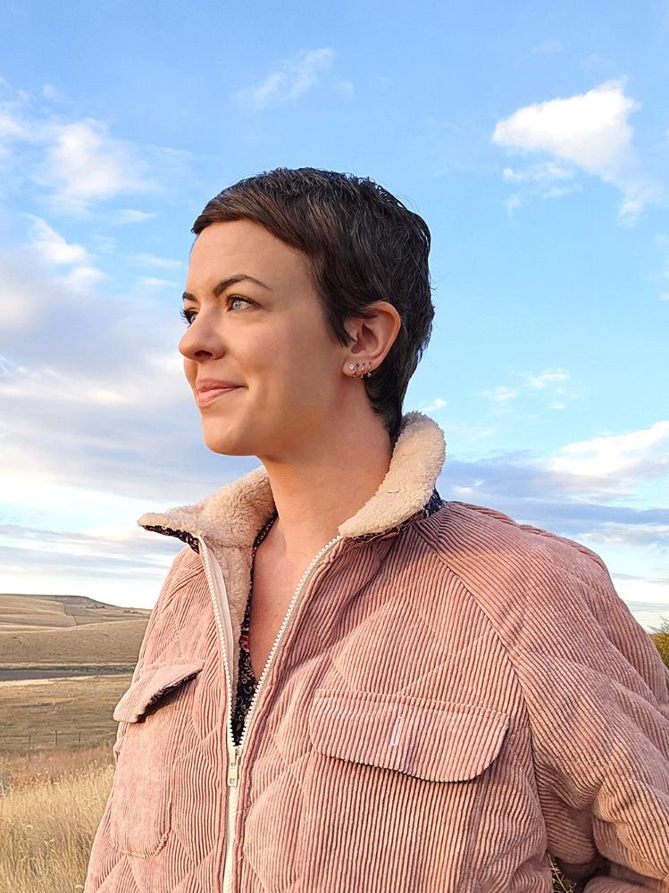 Coating | Vintage Rose Quilted Corduroy - Fabric + Flow Textile Co.