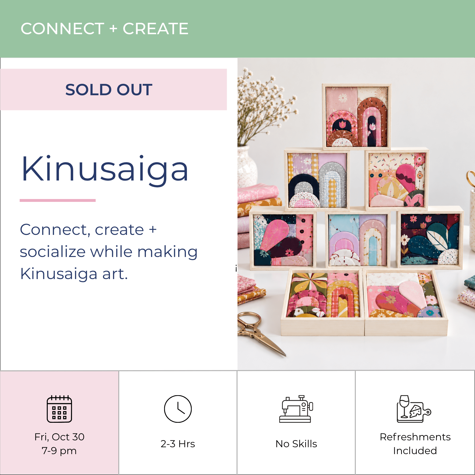 Connect + Create | Kinusaiga