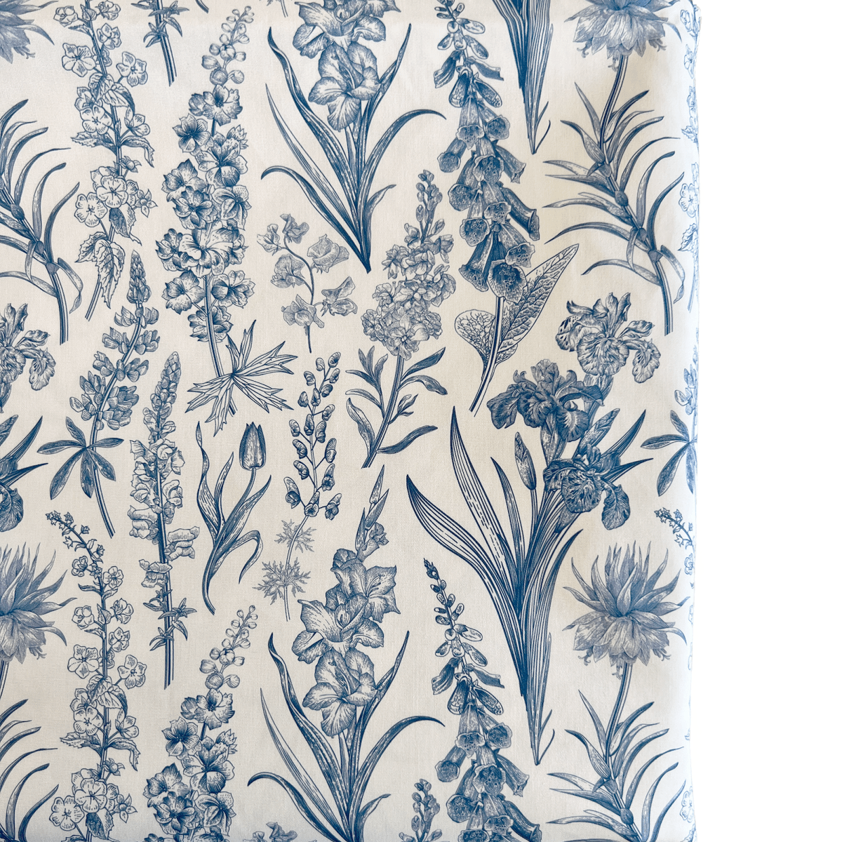 Cotton Poplin Print | French Botanicals - Fabric + Flow Textile Co.