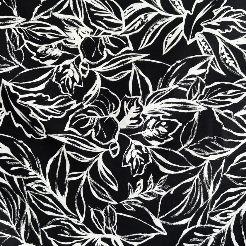 Cotton Stretch Print | Night Garden - Fabric + Flow Textile Co.
