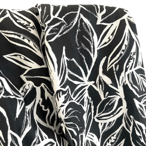 Cotton Stretch Print | Night Garden - Fabric + Flow Textile Co.