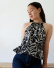 Cotton Stretch Print | Night Garden - Fabric + Flow Textile Co.