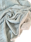 Deadstock French Terry | Mint Melange - Fabric + Flow Textile Co.