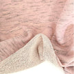 Deadstock French Terry | Pink Melange - Fabric + Flow Textile Co.