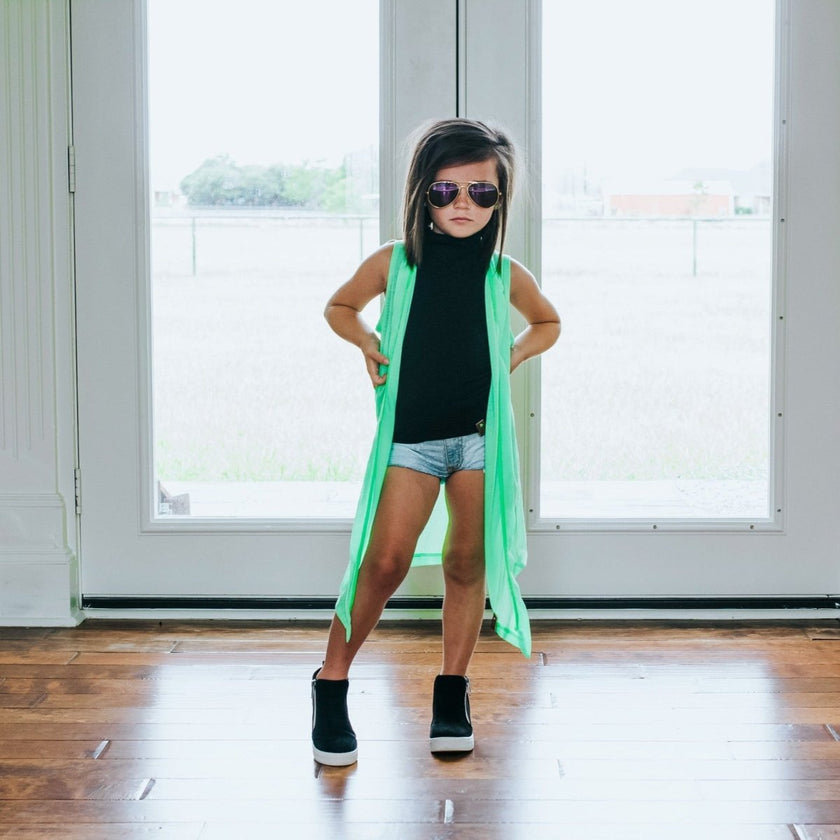 Deadstock | Ribbed Knit - Key Lime - Fabric + Flow Textile Co.