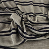 Deadstock | Sweater Knit - Moss Stripes - Fabric + Flow Textile Co.