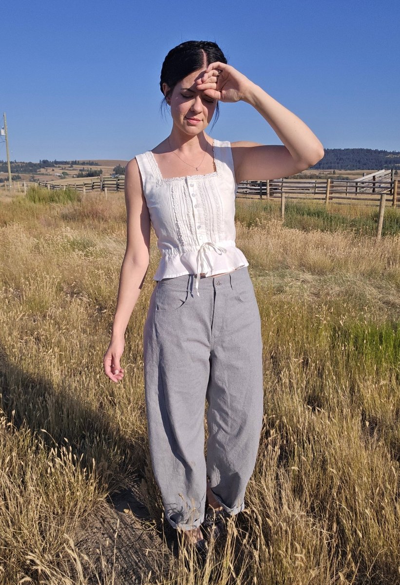 Denim | 11oz Recycled - Washed Grey - Fabric + Flow Textile Co.