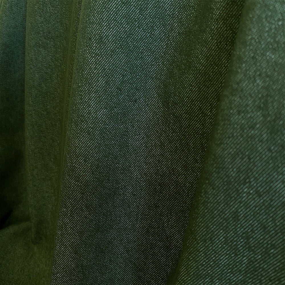 Denim | 8oz Deep Jade - Fabric + Flow Textile Co.