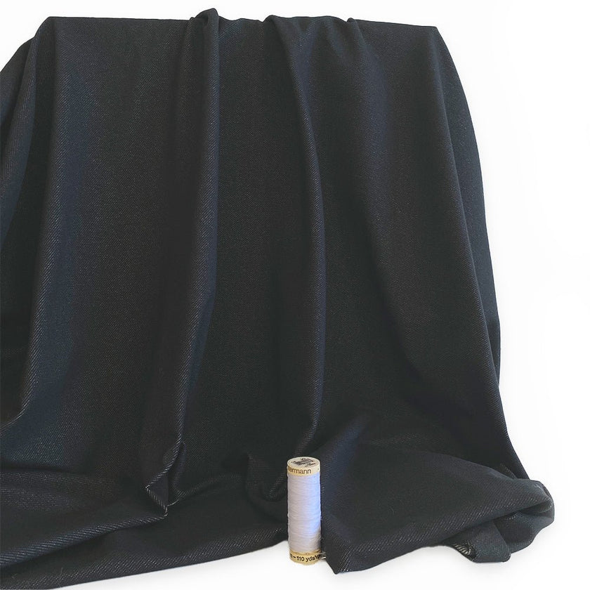 Denim | Jegging Black Caviar - Fabric + Flow Textile Co.