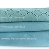 Eyelet Knit | Bermuda Blue - Fabric + Flow Textile Co.