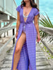 Eyelet Knit | Wisteria - Fabric + Flow Textile Co.