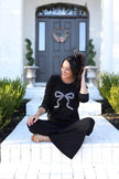 Fleece Knit | Cotton - Black - Fabric + Flow Textile Co.