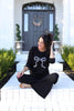 Fleece Knit | Cotton - Black - Fabric + Flow Textile Co.