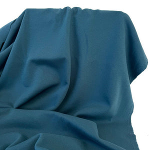 Fleece Knit | Cotton - Peacock - Fabric + Flow Textile Co.