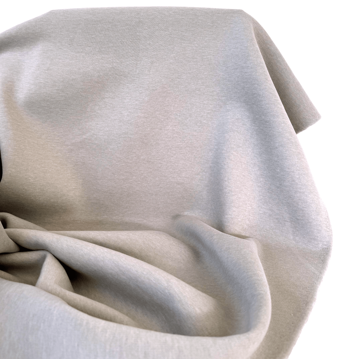 Fleece Knit | Cotton - Sandstone