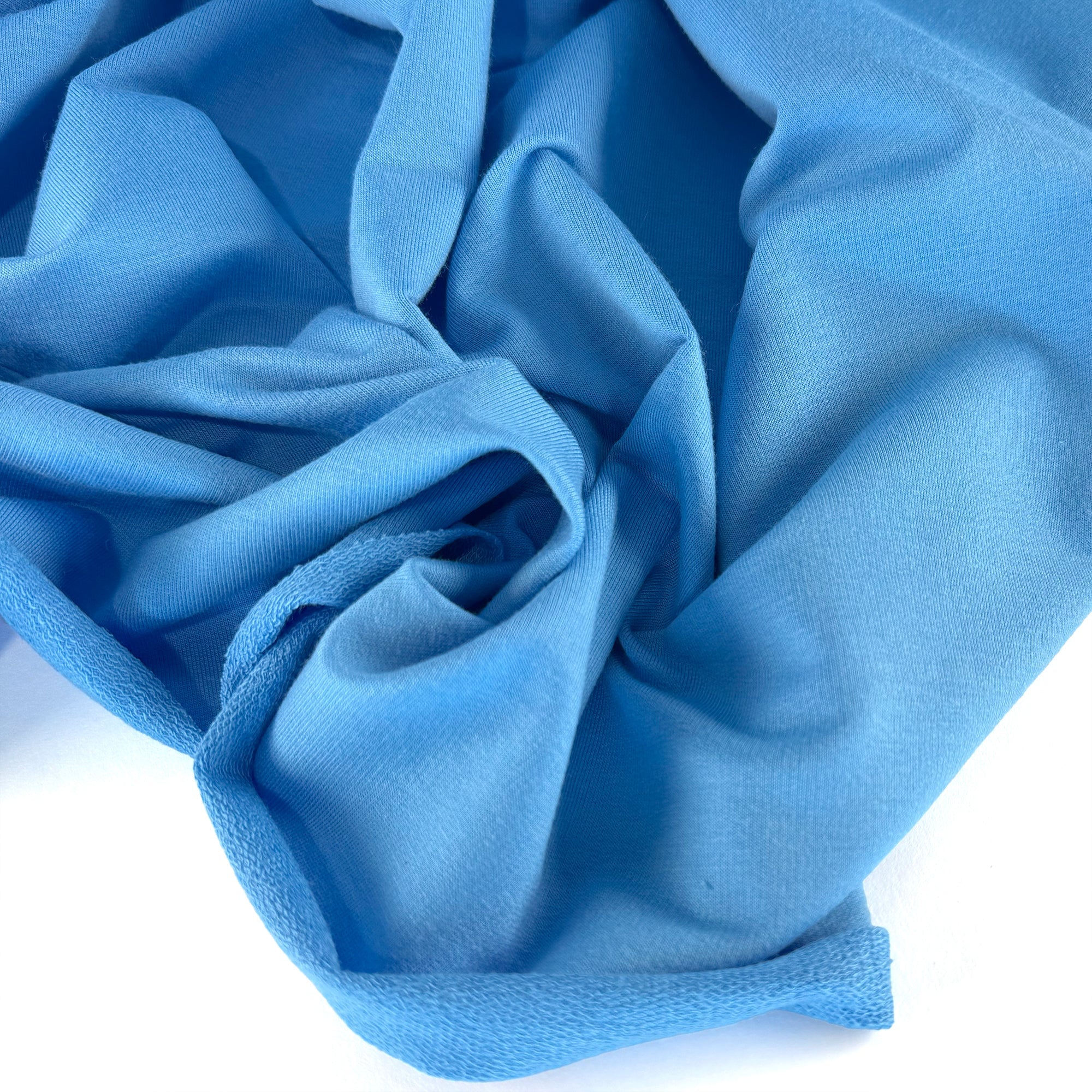 French Terry | Bamboo - Azure - Fabric + Flow Textile Co.