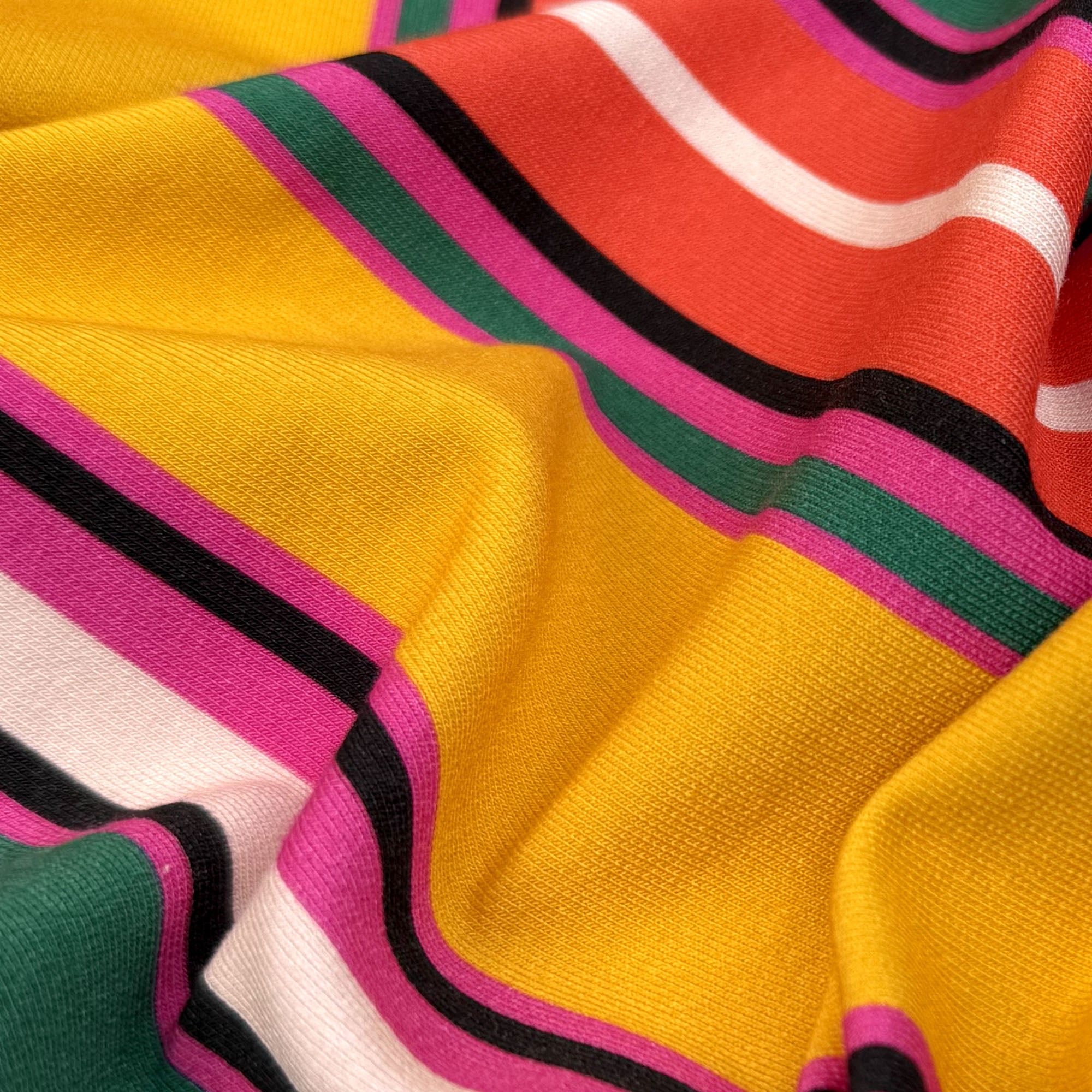 French Terry | Bamboo - Bold Stripe - Fabric + Flow Textile Co.