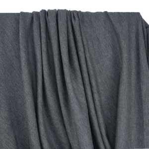 French Terry | Bamboo - Charcoal - Fabric + Flow Textile Co.