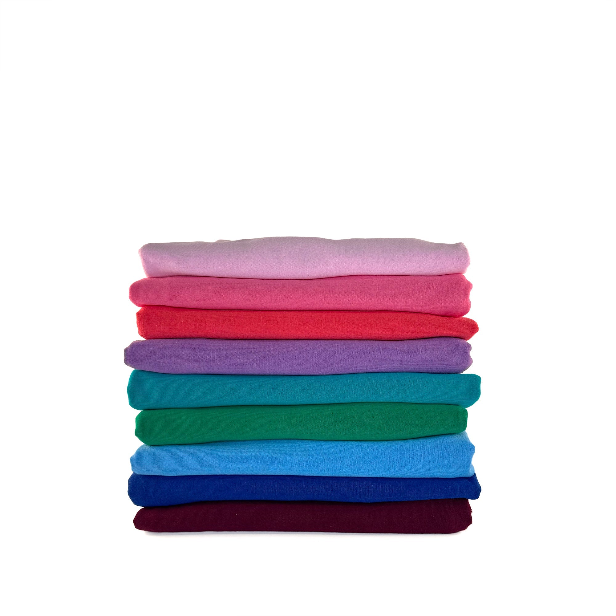 French Terry | Bamboo - Coral - Fabric + Flow Textile Co.