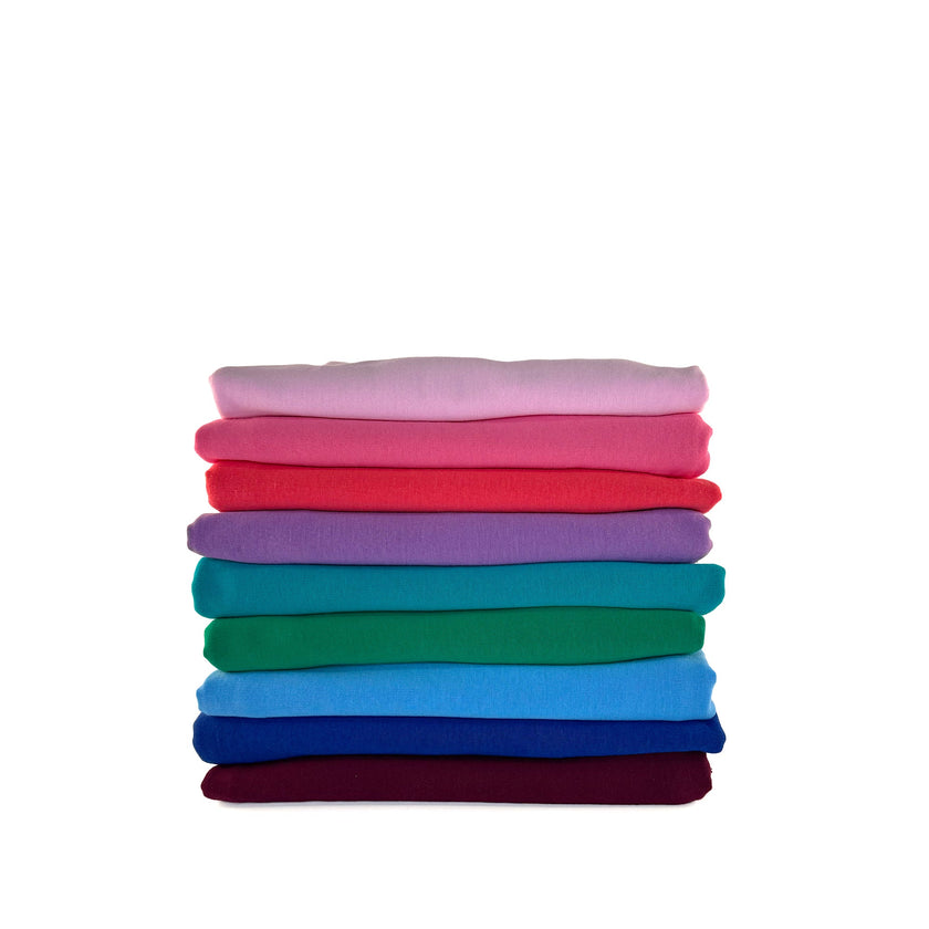French Terry | Bamboo - Coral - Fabric + Flow Textile Co.