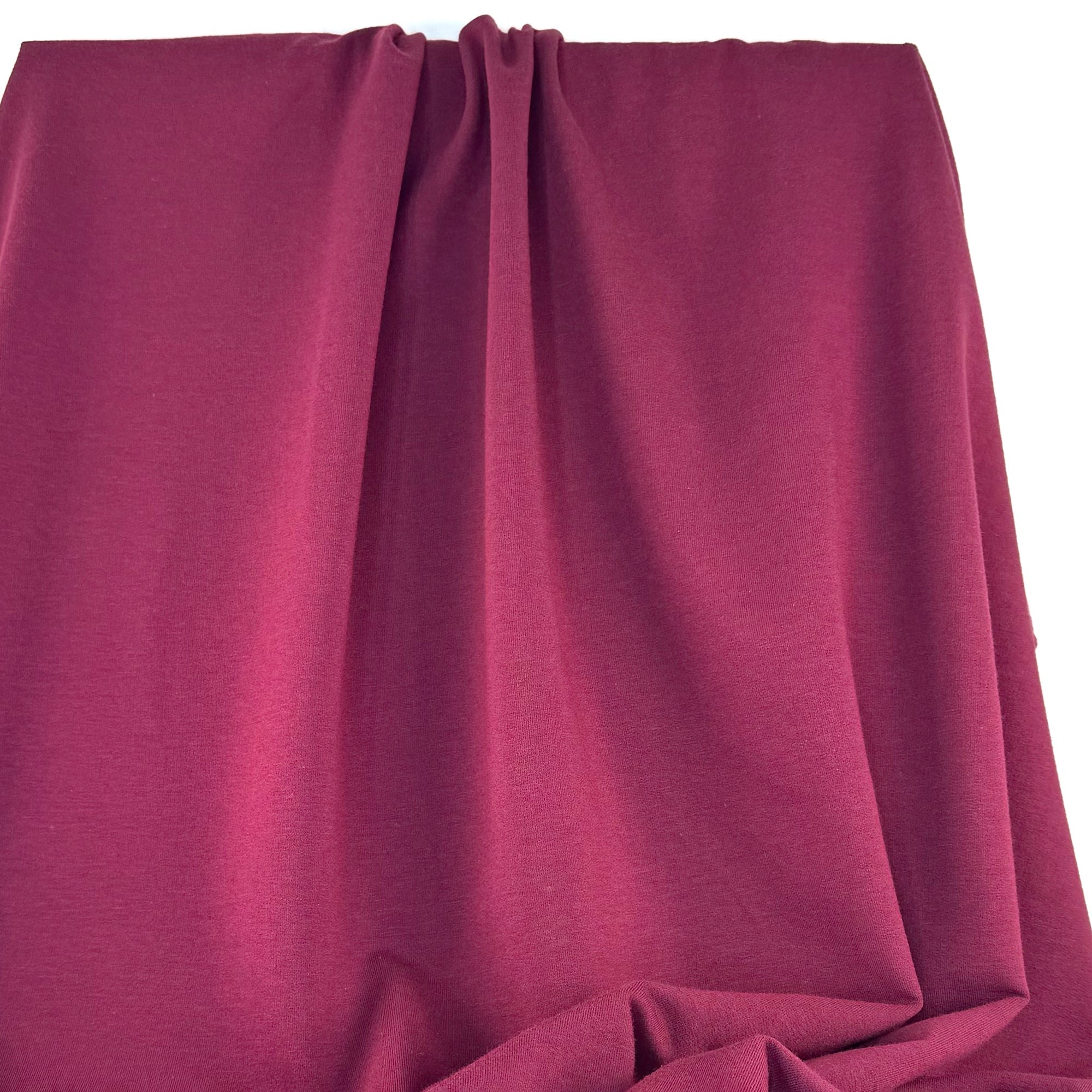 French Terry | Bamboo - Cranberry