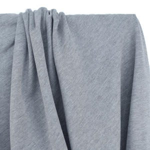 French Terry | Bamboo - Heather Grey - Fabric + Flow Textile Co.