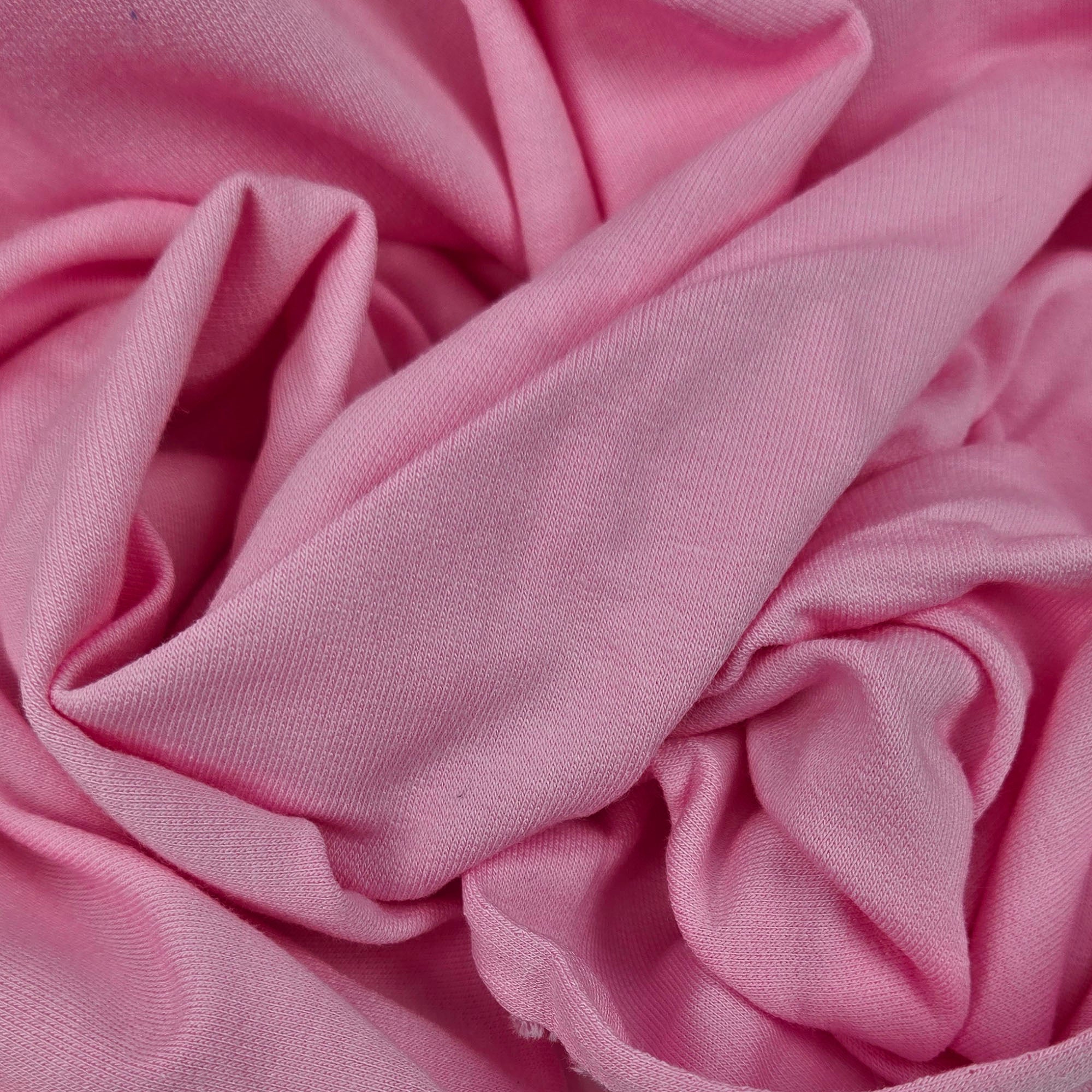 French Terry | Bamboo - Pink Lemonade - Fabric + Flow Textile Co.