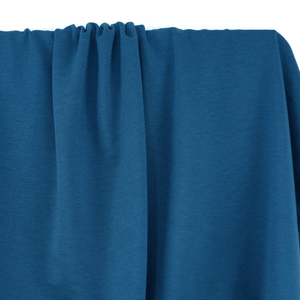 French Terry | Bamboo - Teal - Fabric + Flow Textile Co.