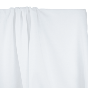 French Terry | Bamboo - White - Fabric + Flow Textile Co.