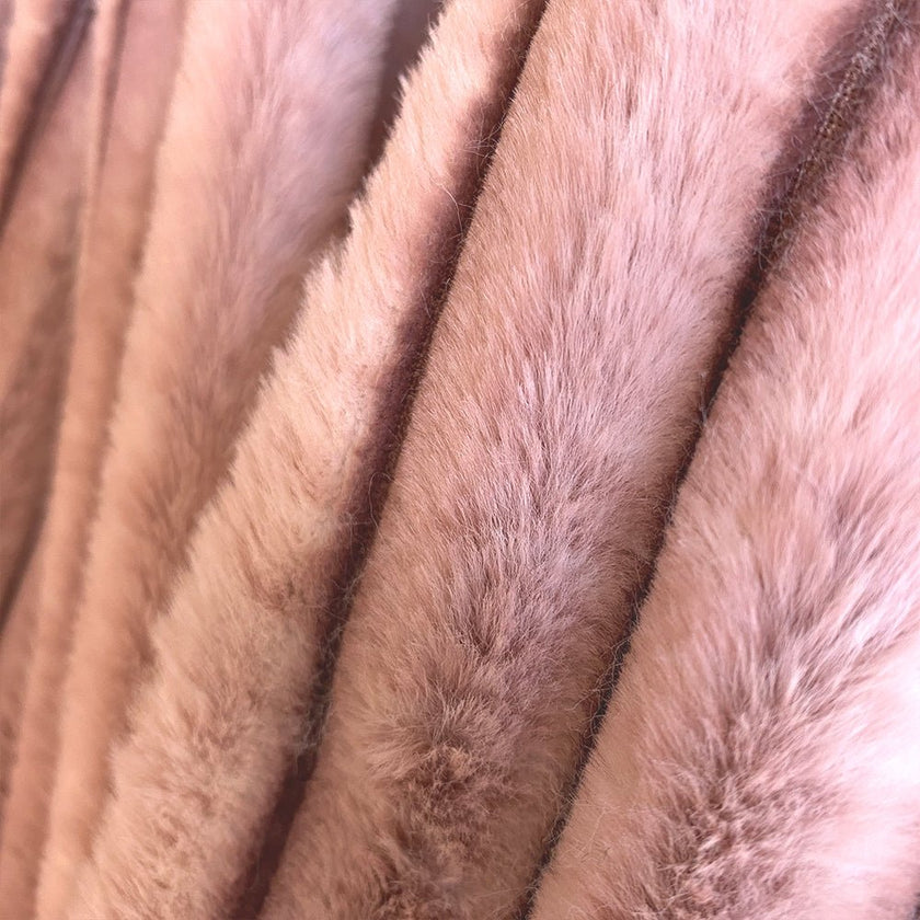 Fur Faux | Pink Panther - Fabric + Flow Textile Co.