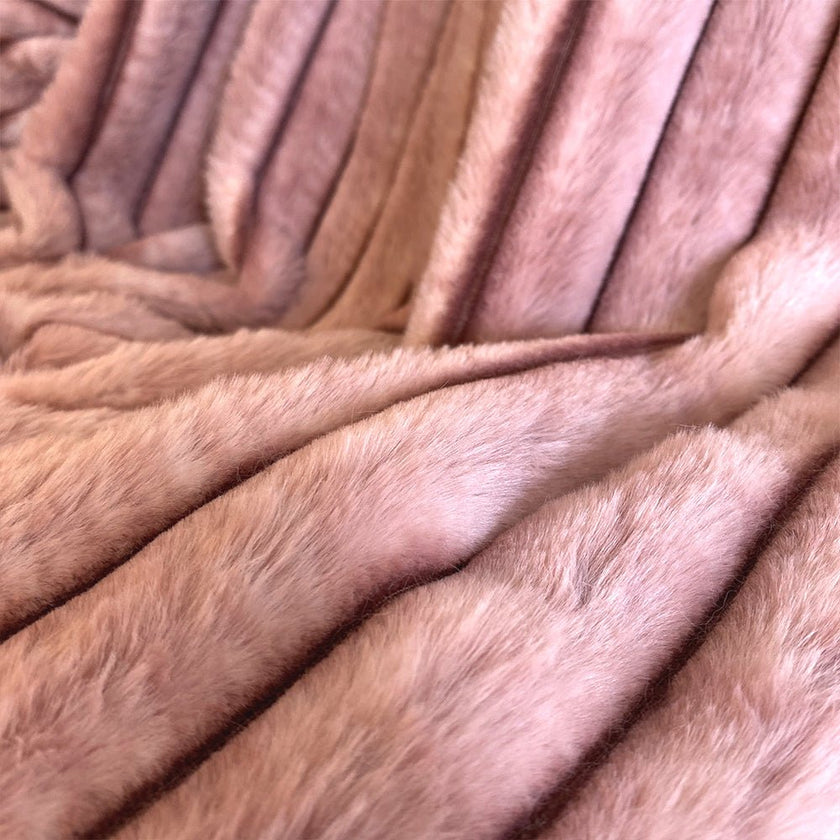 Fur Faux | Pink Panther - Fabric + Flow Textile Co.