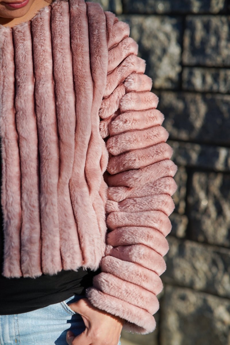 Fur Faux | Sandy Mink - Fabric + Flow Textile Co.