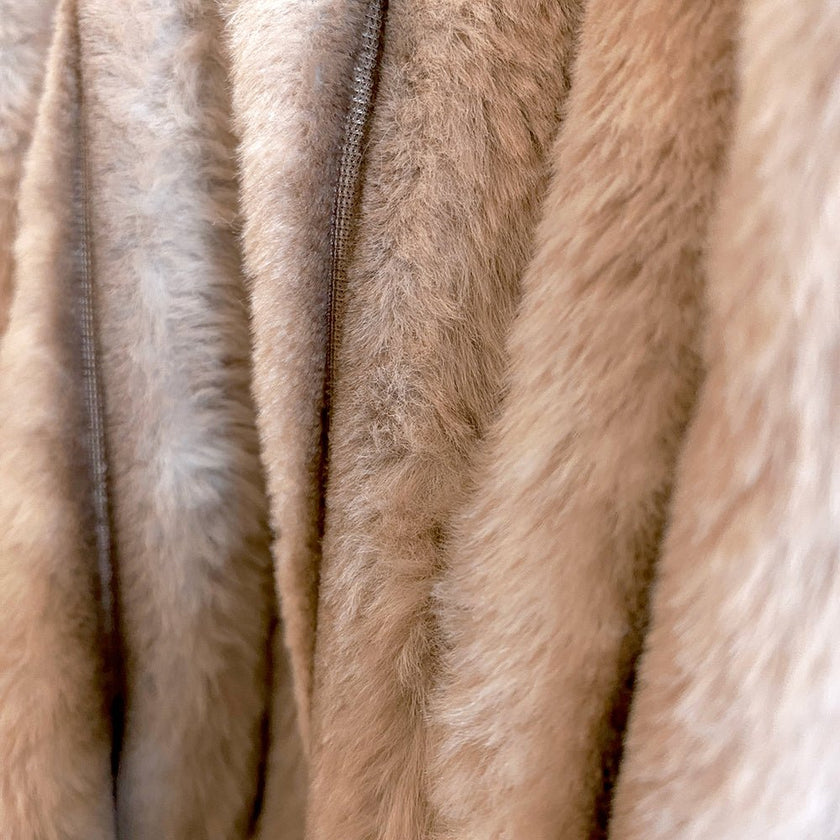 Fur Faux | Sandy Mink - Fabric + Flow Textile Co.