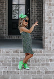 Jersey Knit Print | Neon Zebra