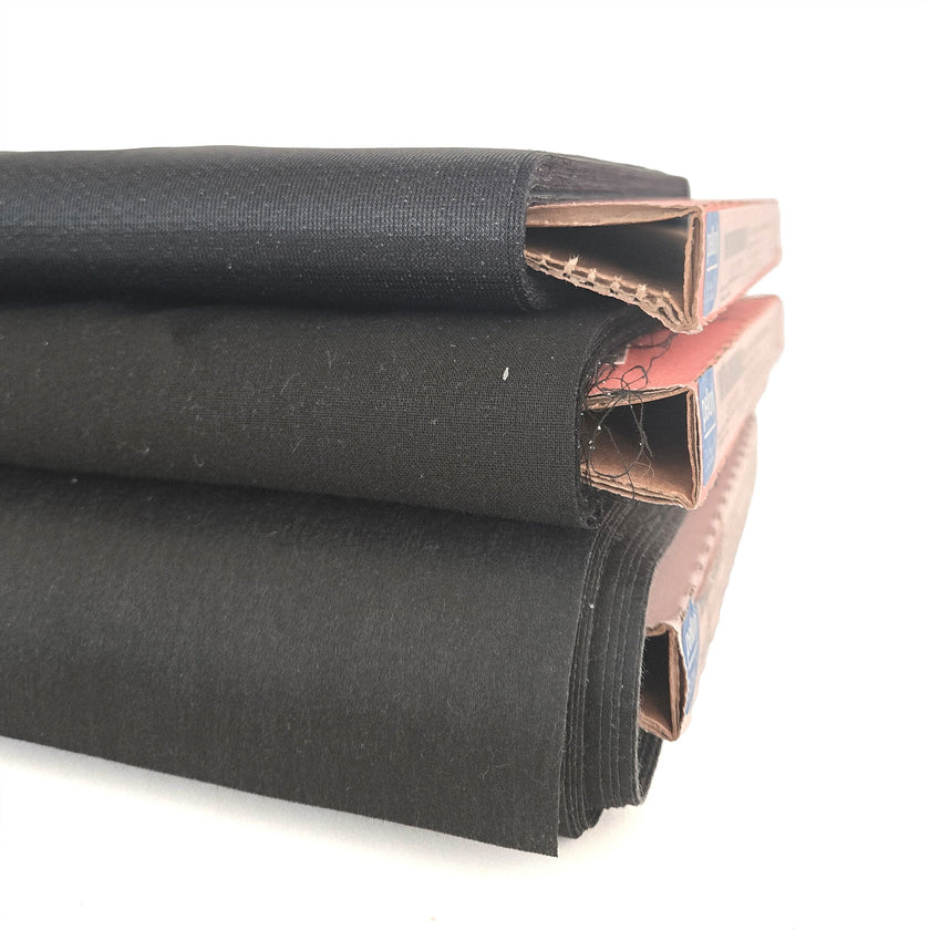 Interfacing Fusible | Black - Fabric + Flow Textile Co.