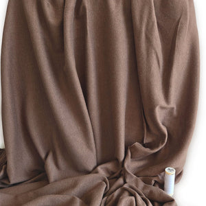 Interlock Knit | Bamboo - Latte Brown - Fabric + Flow Textile Co.
