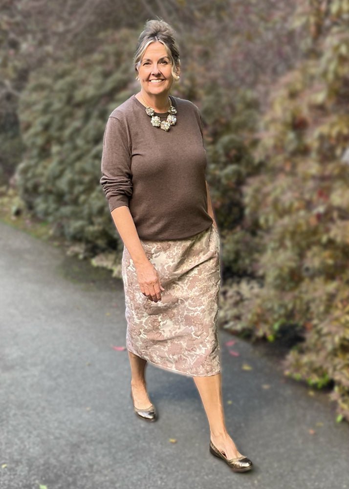 Jacquard | Desert Pink Dusk - Fabric + Flow Textile Co.