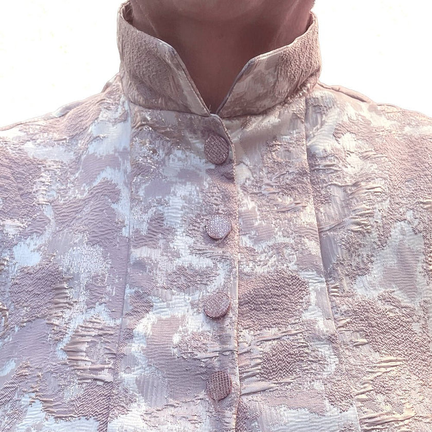 Jacquard | Desert Pink Dusk - Fabric + Flow Textile Co.