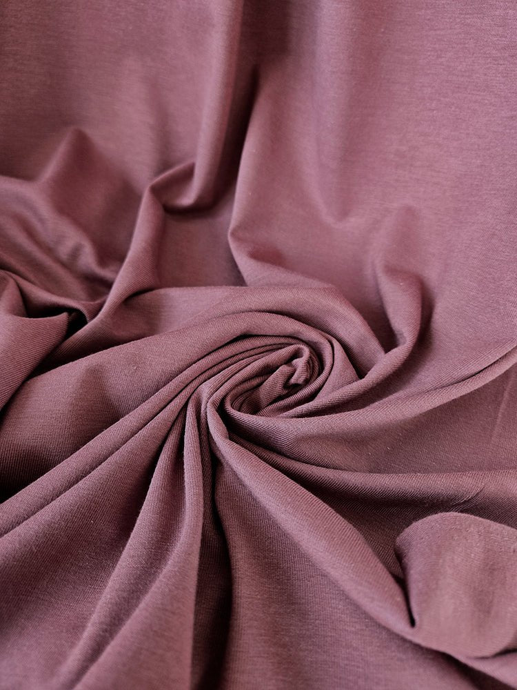Jersey | Bamboo - Antique Mauve - Fabric + Flow Textile Co.