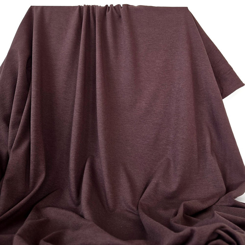 Jersey | Bamboo - Chocolate - Fabric + Flow Textile Co.