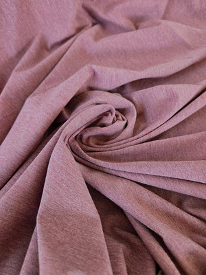 Jersey | Bamboo - Heather Mauve - Fabric + Flow Textile Co.
