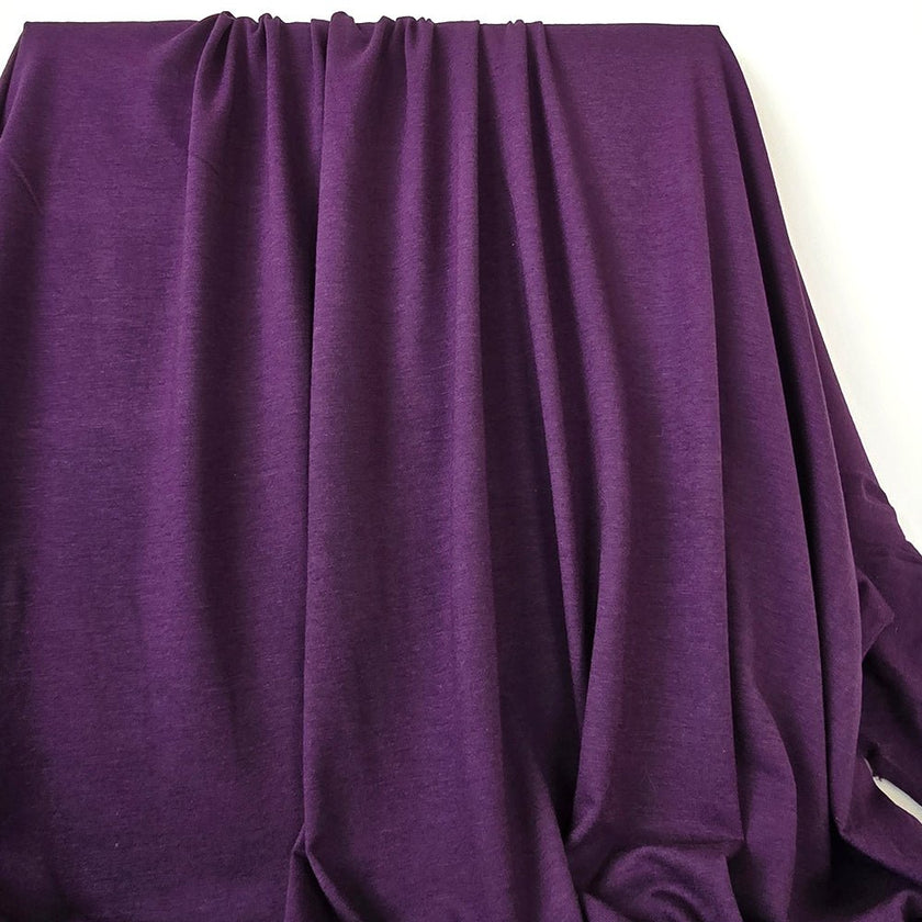 Jersey | Bamboo - Plum - Fabric + Flow Textile Co.