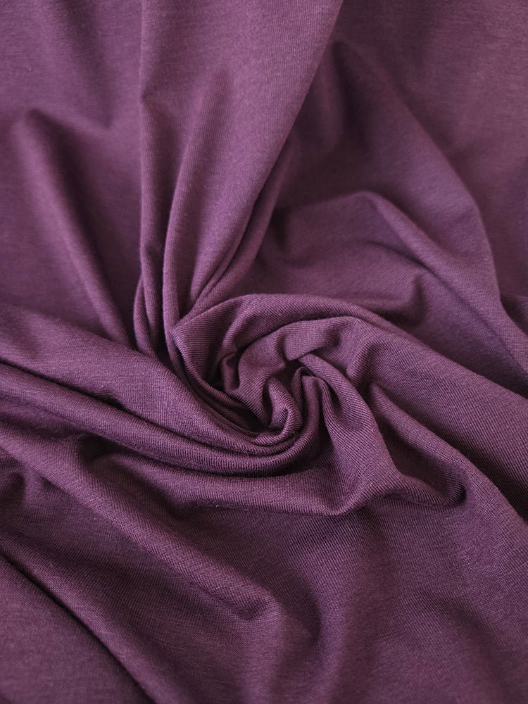 Jersey | Bamboo - Plum - Fabric + Flow Textile Co.