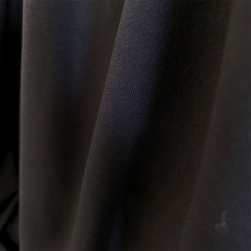 Jersey | Cotton - Black - Fabric + Flow Textile Co.