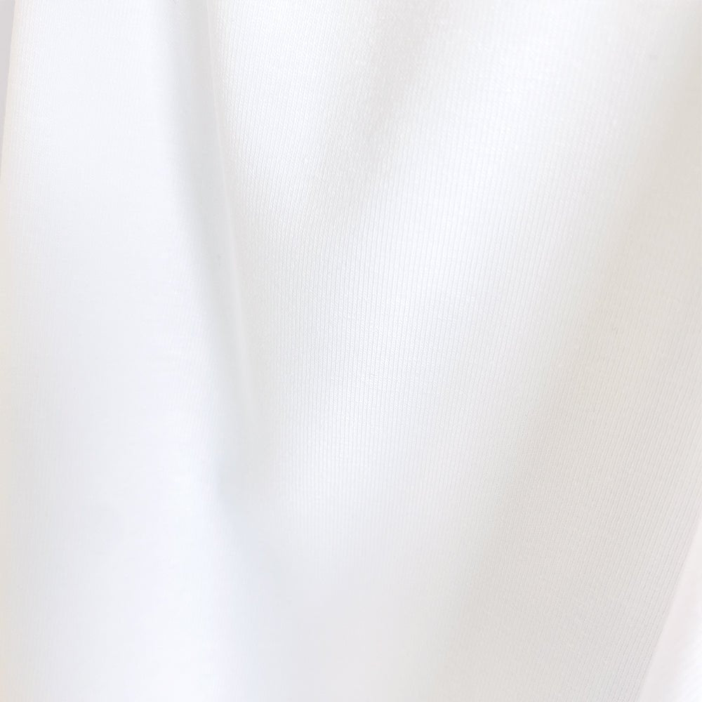 Jersey | Cotton - Optical White - Fabric + Flow Textile Co.