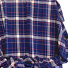 Jersey Knit Print | Blue Plaid - Fabric + Flow Textile Co.