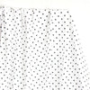 Jersey Knit Print | White Polka Dots - Fabric + Flow Textile Co.